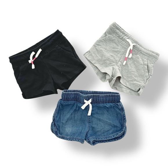 Cat & Jack | Bundle of Baby Shorts (12 mos) - Picture 1 of 5